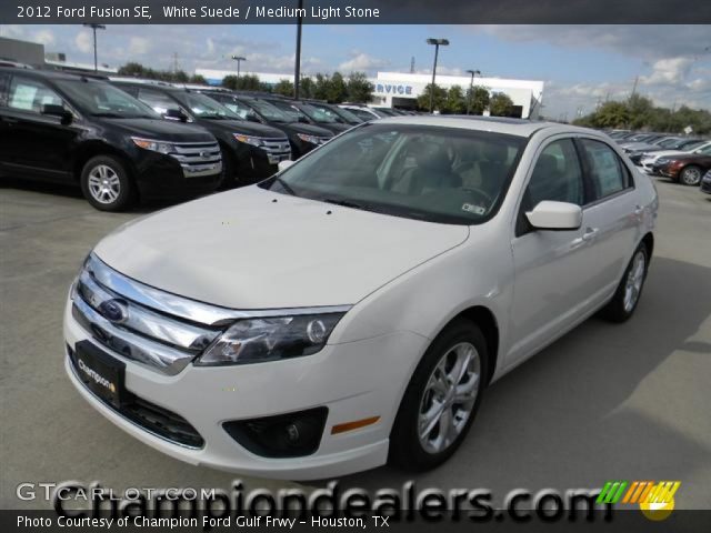 2012 Ford Fusion SE in White Suede