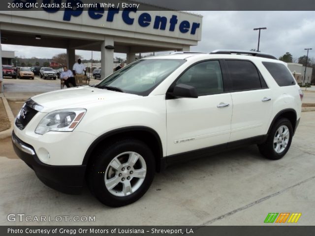 2008 GMC Acadia SLE in Summit White