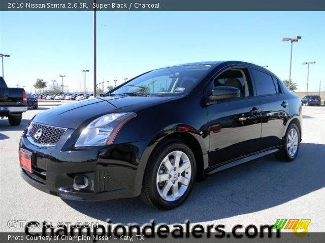 2010 Nissan Sentra 2.0 SR in Super Black