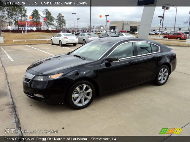 2012 Acura TL 3.5 in Crystal Black Pearl