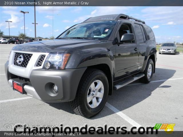 2010 Nissan Xterra S in Night Armor Metallic