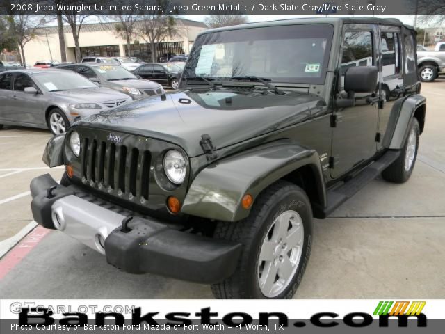 2008 Jeep Wrangler Unlimited Sahara in Jeep Green Metallic