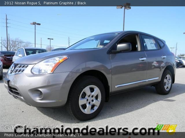 2012 Nissan Rogue S in Platinum Graphite