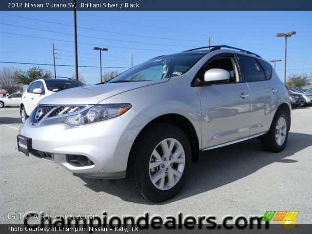 2012 Nissan Murano SV in Brilliant Silver