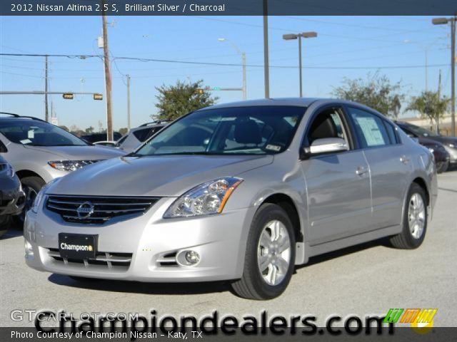 2012 Nissan Altima 2.5 S in Brilliant Silver