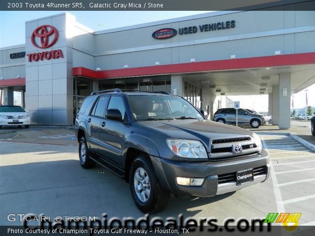 2003 Toyota 4Runner SR5 in Galactic Gray Mica