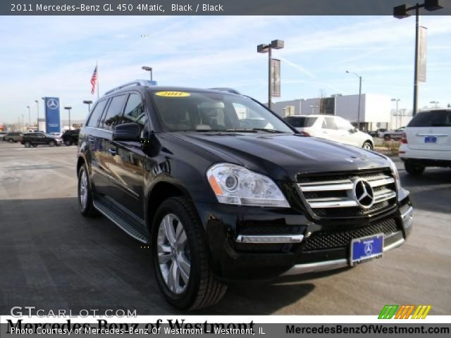 2011 Mercedes-Benz GL 450 4Matic in Black