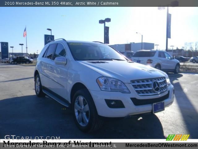 2010 Mercedes-Benz ML 350 4Matic in Arctic White