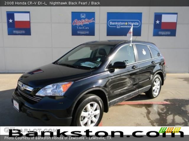 2008 Honda CR-V EX-L in Nighthawk Black Pearl