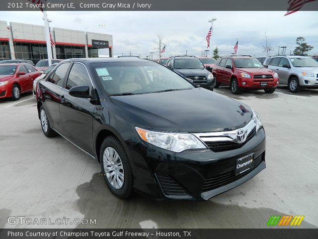 2012 Toyota Camry LE in Cosmic Gray Mica