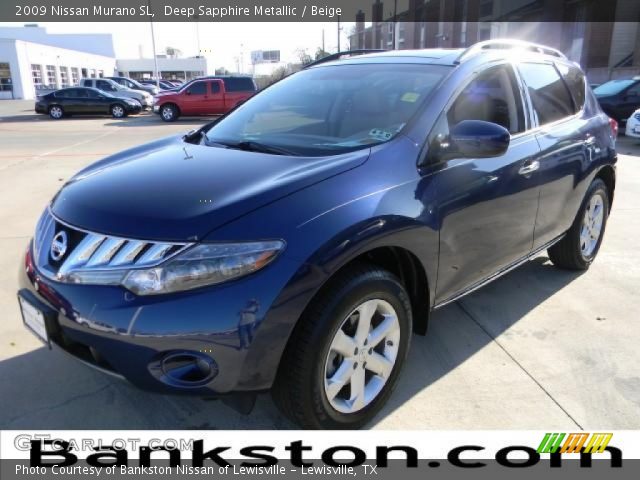 2009 Nissan Murano SL in Deep Sapphire Metallic