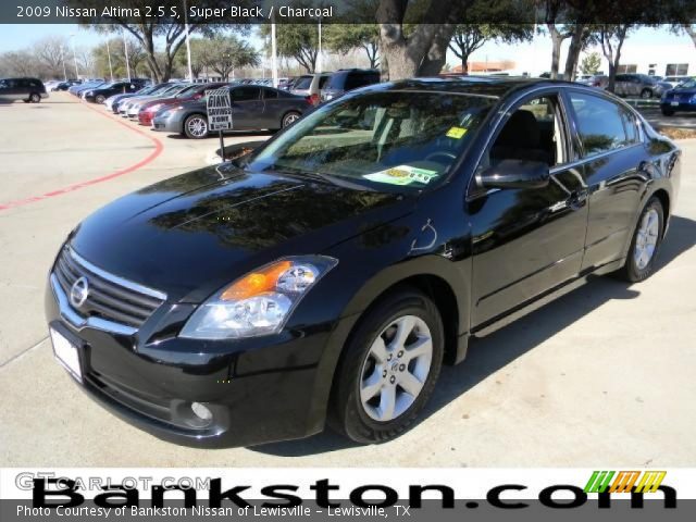 2009 Nissan Altima 2.5 S in Super Black