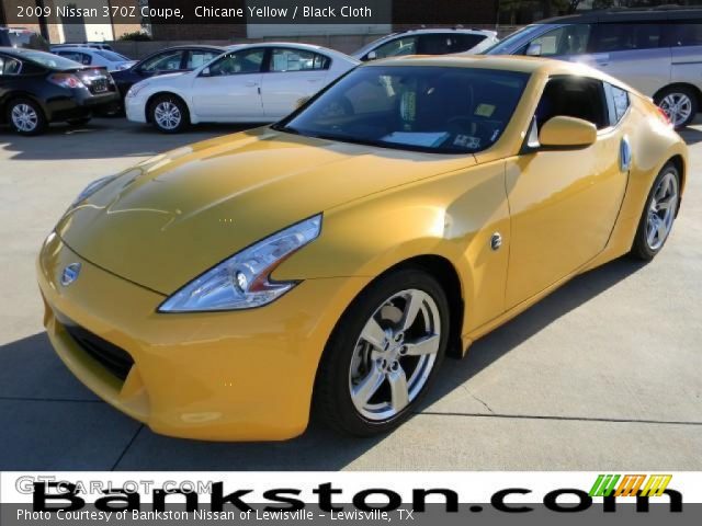 2009 Nissan 370z yellow for sale #4