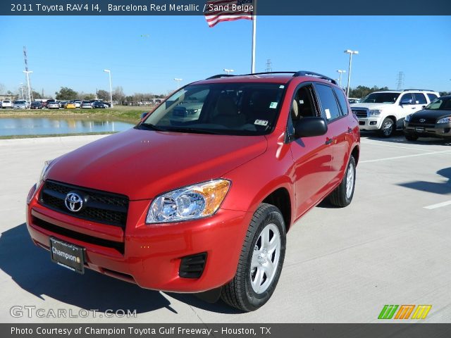 2011 Toyota RAV4 I4 in Barcelona Red Metallic