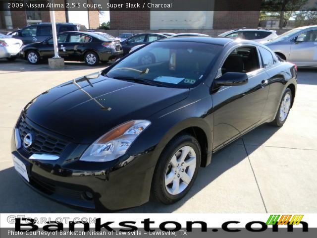 2009 Nissan Altima 2.5 S Coupe in Super Black