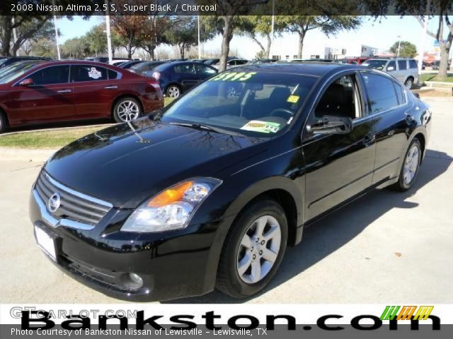 2008 Nissan Altima 2.5 S in Super Black