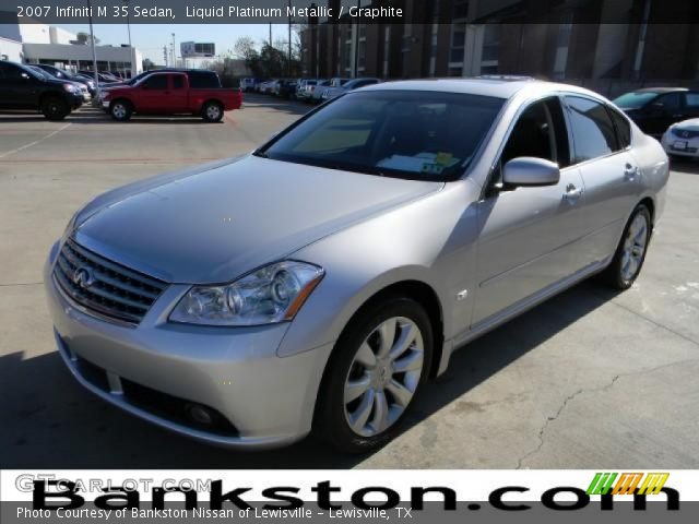 2007 Infiniti M 35 Sedan in Liquid Platinum Metallic