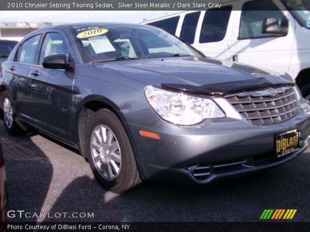2010 Chrysler Sebring Touring Sedan in Silver Steel Metallic