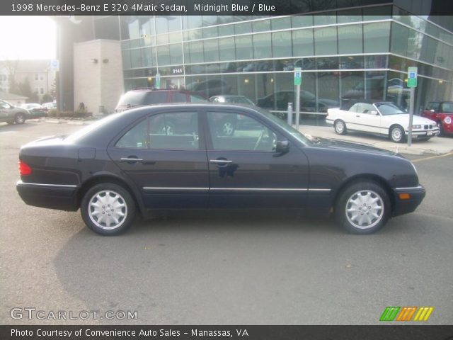 1998 Mercedes-Benz E 320 4Matic Sedan in Midnight Blue