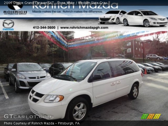 2006 Dodge Grand Caravan SXT in Stone White