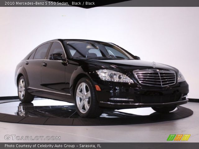 2010 Mercedes-Benz S 550 Sedan in Black