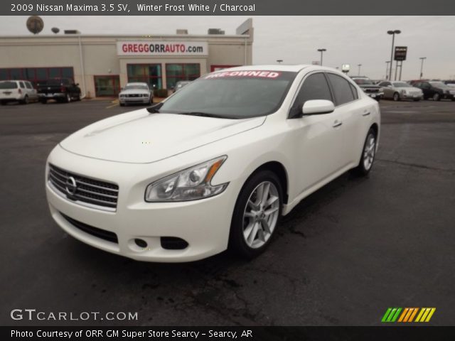 2009 Nissan Maxima 3.5 SV in Winter Frost White