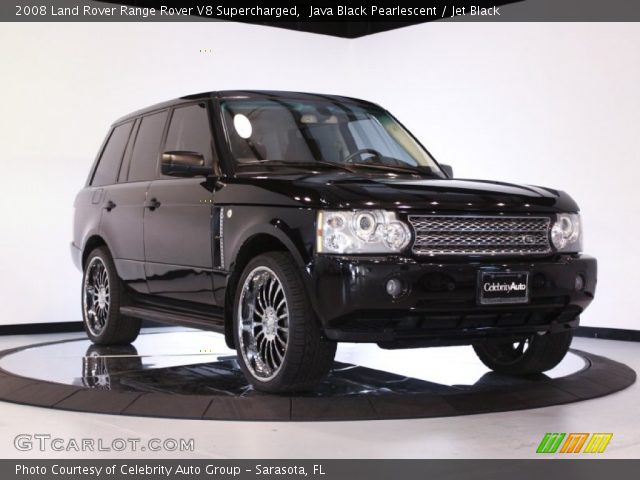 2008 Land Rover Range Rover V8 Supercharged in Java Black Pearlescent
