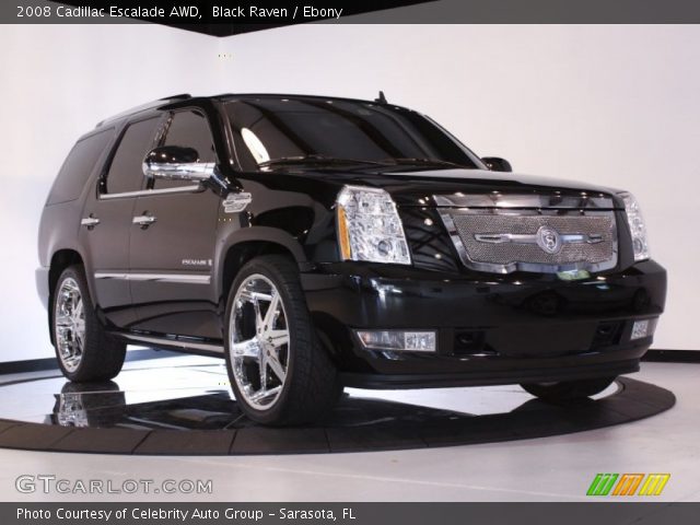 2008 Cadillac Escalade AWD in Black Raven