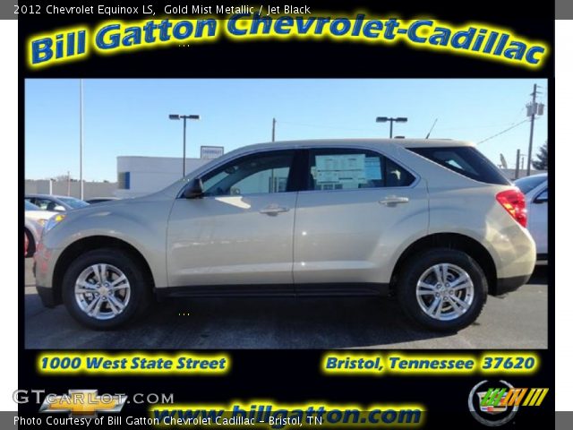 2012 Chevrolet Equinox LS in Gold Mist Metallic