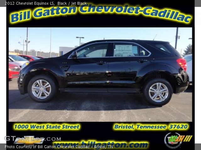 2012 Chevrolet Equinox LS in Black