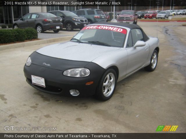 2001 Mazda MX-5 Miata LS Roadster in Sunlight Silver Metallic