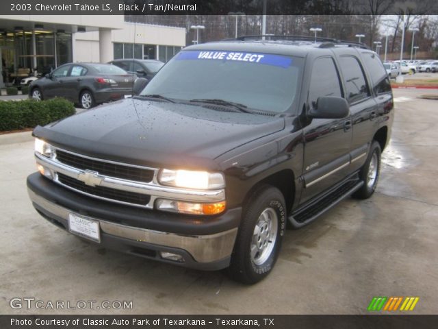 2003 Chevrolet Tahoe LS in Black