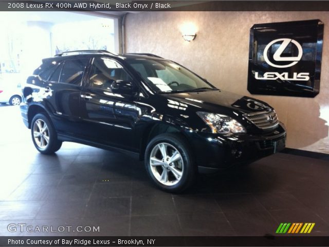 2008 Lexus RX 400h AWD Hybrid in Black Onyx