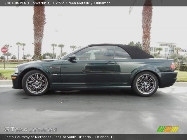 2004 BMW M3 Convertible in Oxford Green Metallic