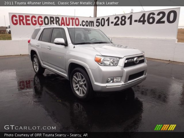 2011 Toyota 4Runner Limited in Classic Silver Metallic