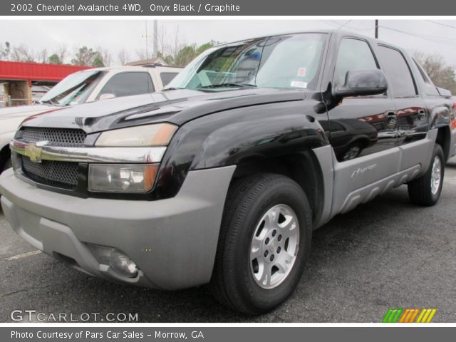 2002 Chevrolet Avalanche 4WD in Onyx Black