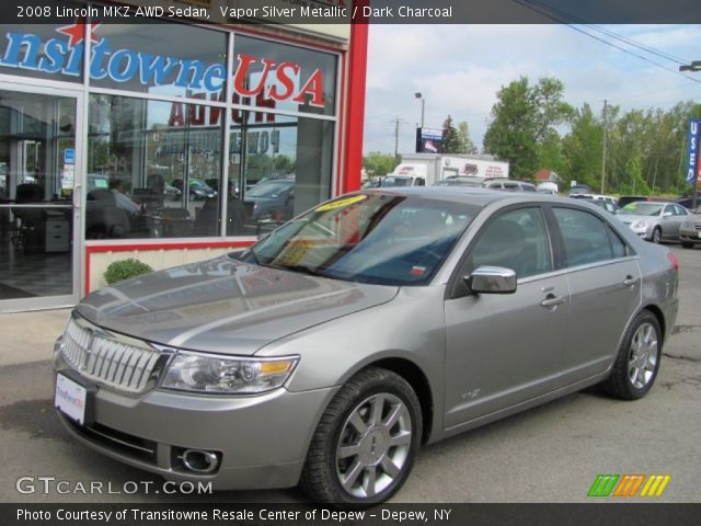 2008 Lincoln MKZ AWD Sedan in Vapor Silver Metallic