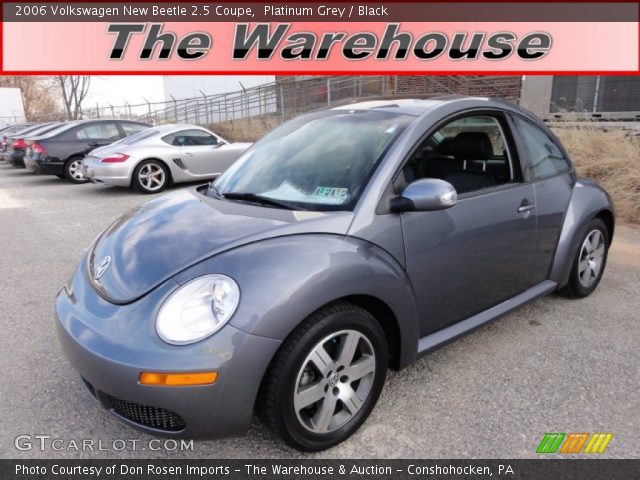 2006 Volkswagen New Beetle 2.5 Coupe in Platinum Grey