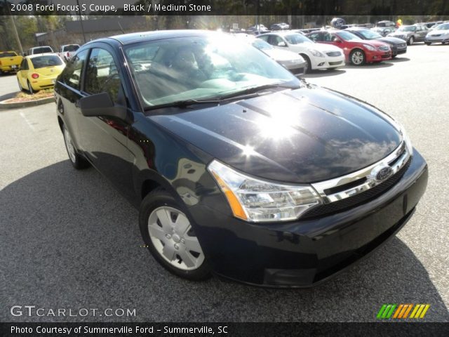 2008 Ford Focus S Coupe in Black