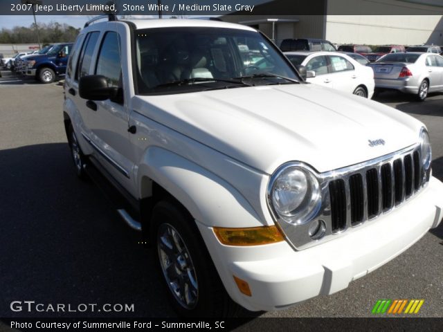 2007 Jeep Liberty Limited in Stone White