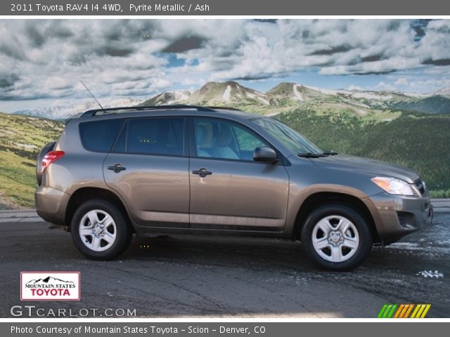2011 Toyota RAV4 I4 4WD in Pyrite Metallic