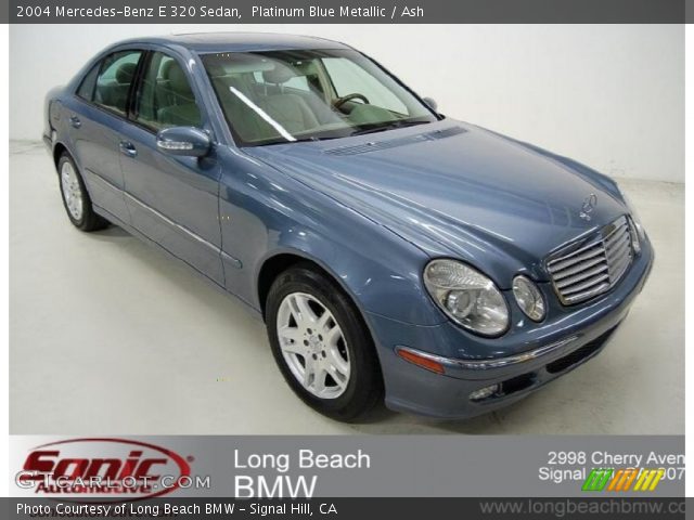 2004 Mercedes-Benz E 320 Sedan in Platinum Blue Metallic