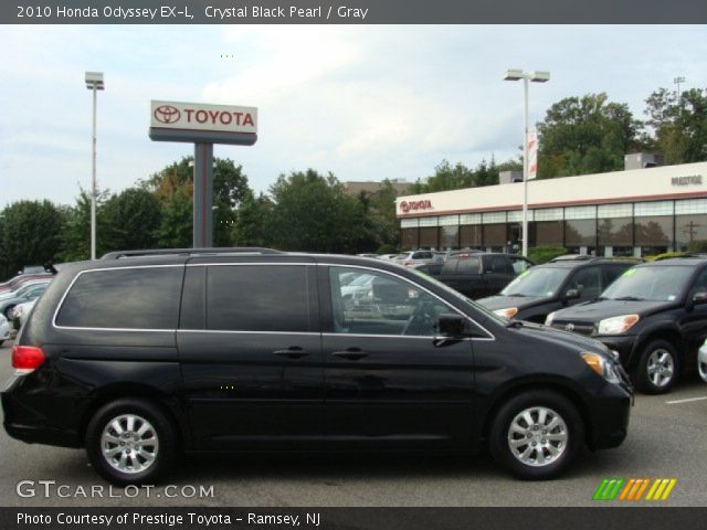 2010 Honda Odyssey EX-L in Crystal Black Pearl