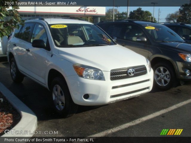 2008 Toyota RAV4 I4 in Super White