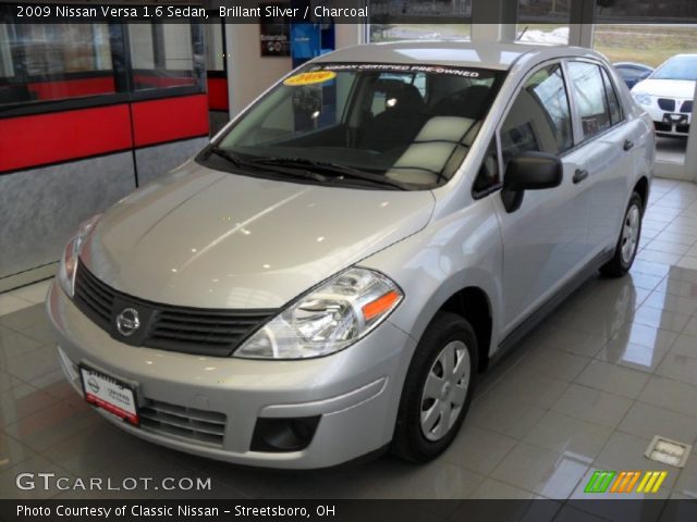 2009 Nissan Versa 1.6 Sedan in Brillant Silver
