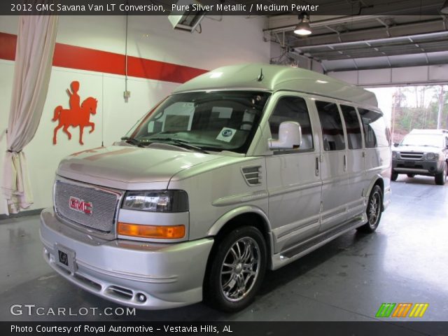 2012 GMC Savana Van LT Conversion in Pure Silver Metallic