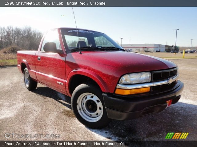 1998 Chevrolet S10 Regular Cab in Bright Red