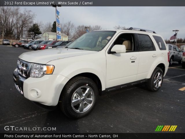 2012 Ford Escape Limited V6 in White Suede