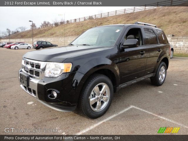2012 Ford Escape Limited in Ebony Black