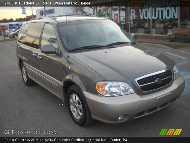 2005 Kia Sedona EX in Sage Green Metallic